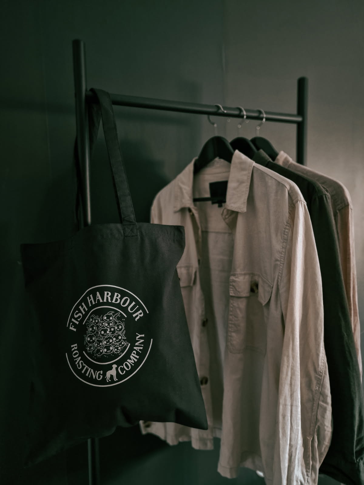 Fish Harbour Cotton Bag